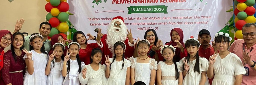 " Allah Hadir Untuk Menyelamatkan Keluarga" Perayaan Natal tahun 2026